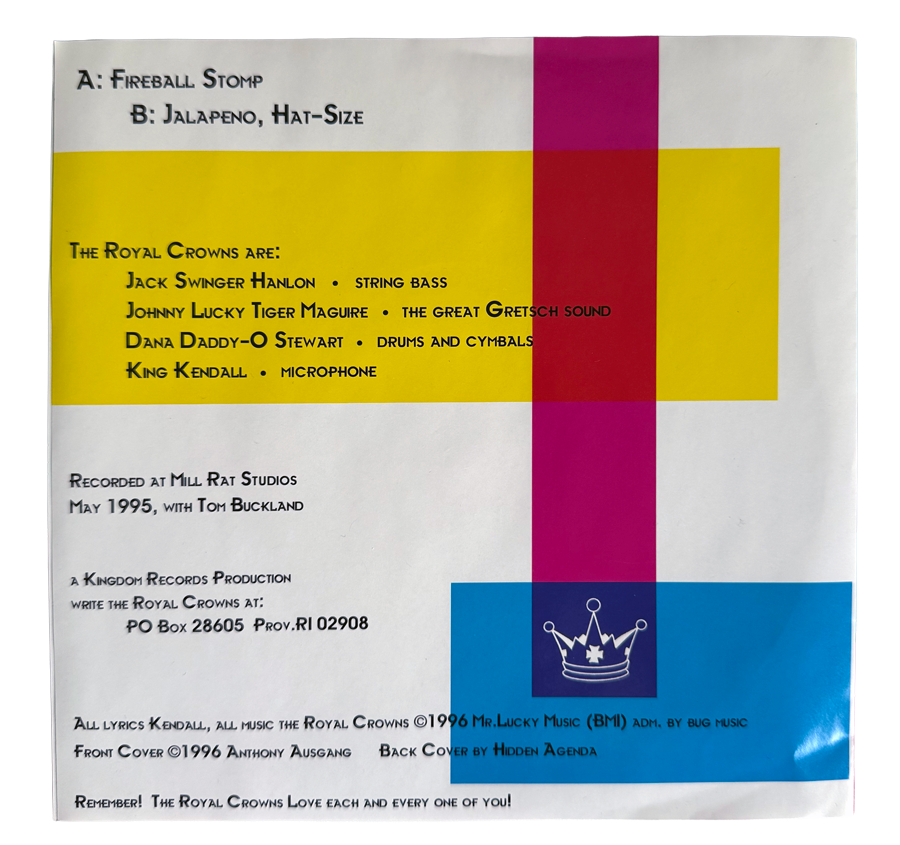 Fireball Stomp 7" Original Pressing