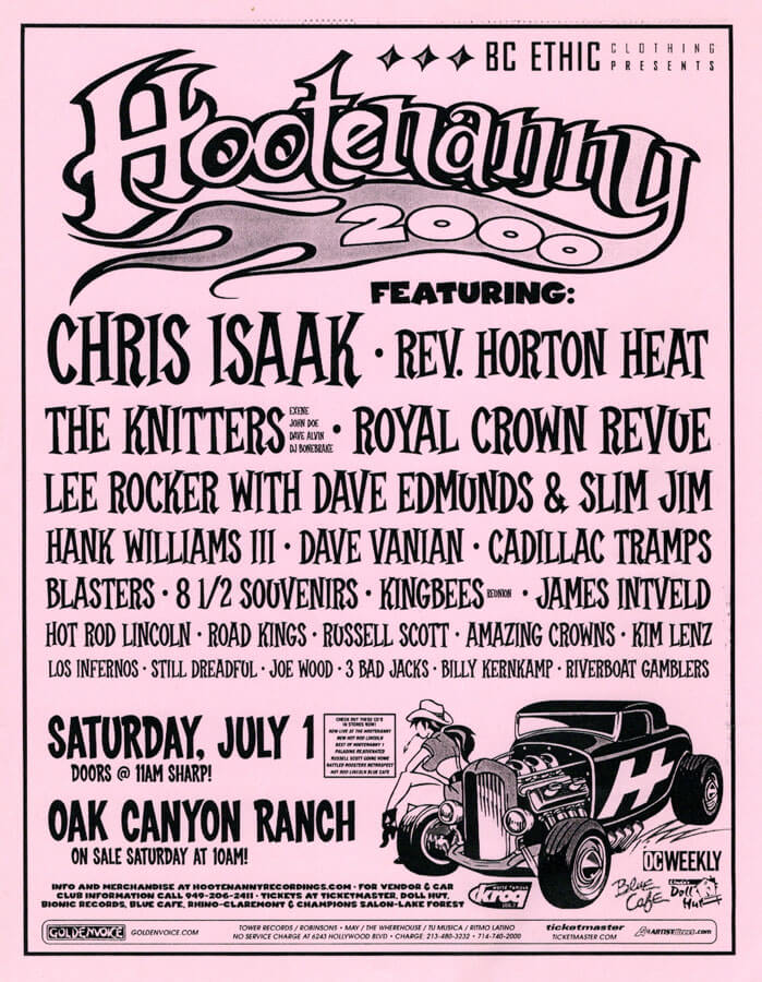 Hootenanny, Oak Canyon Ranch CA- 2000