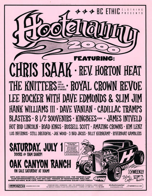 Hootenanny, Oak Canyon Ranch CA- 2000