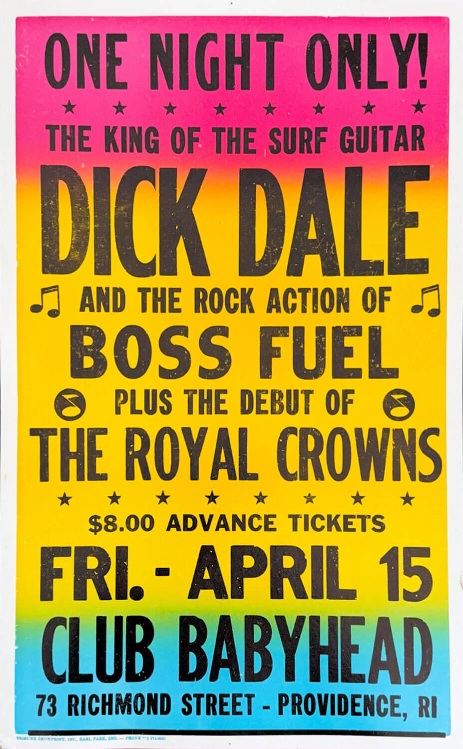 First Three Shows - 1994