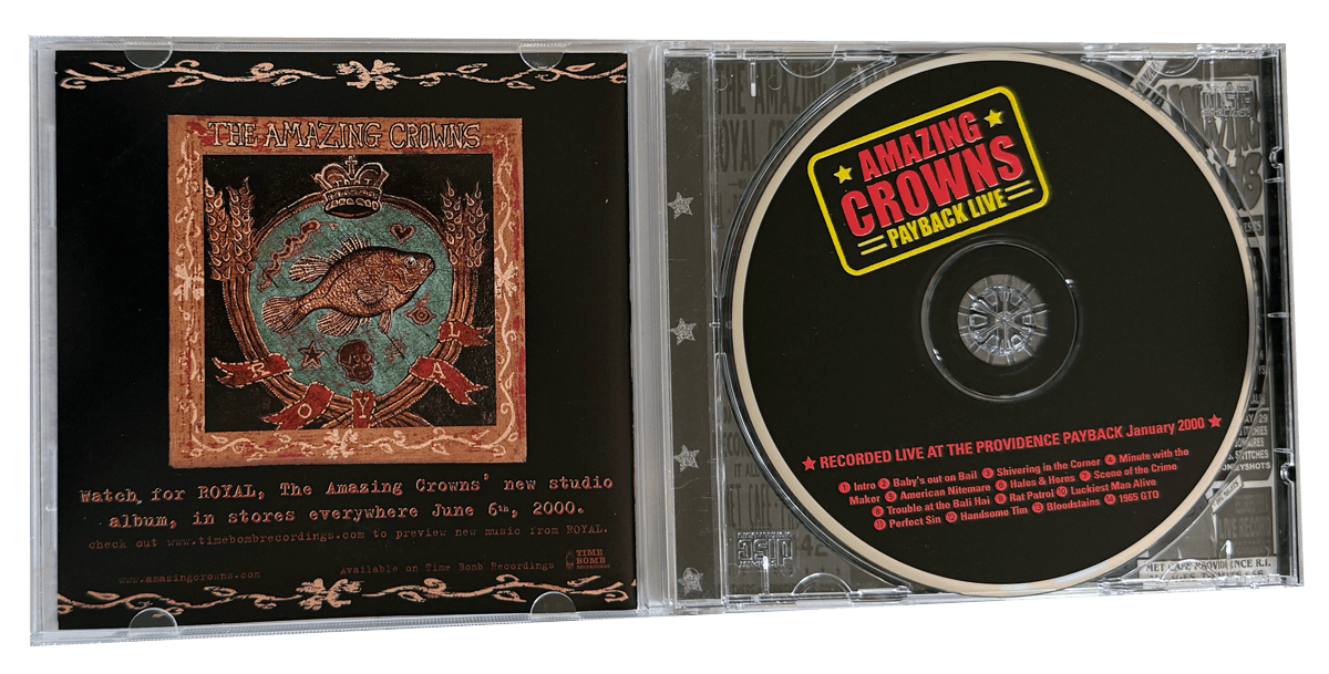 Payback Live! CD Original Pressing