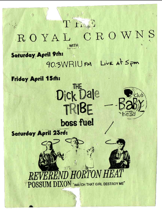 First Three Shows - 1994