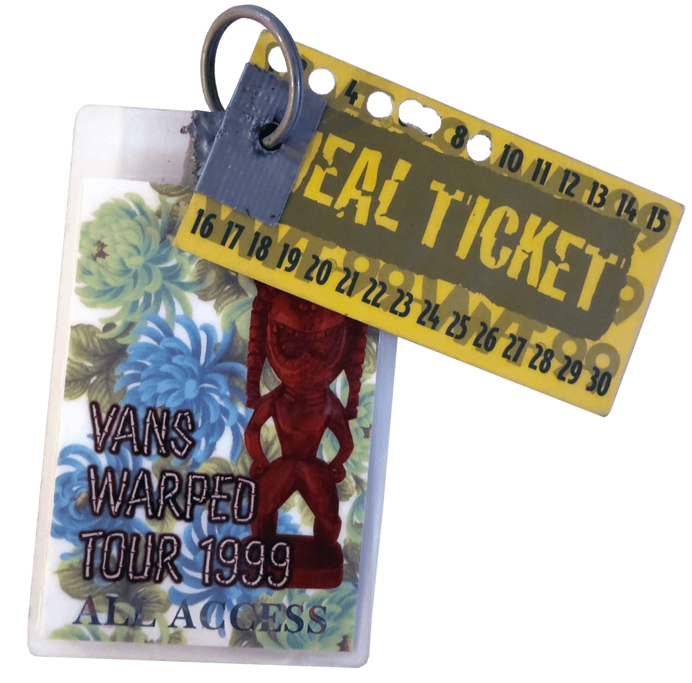 Warped Tour Laminates - 1999