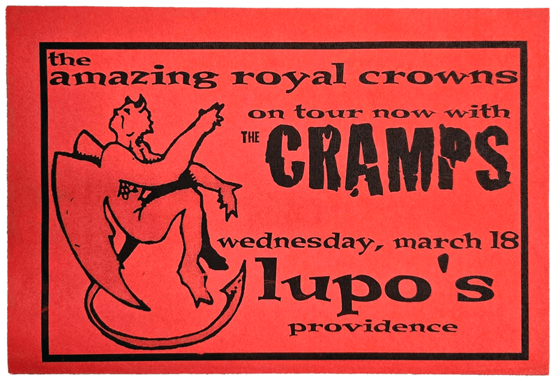 Cramps Tour Flyers & Posters - 1998