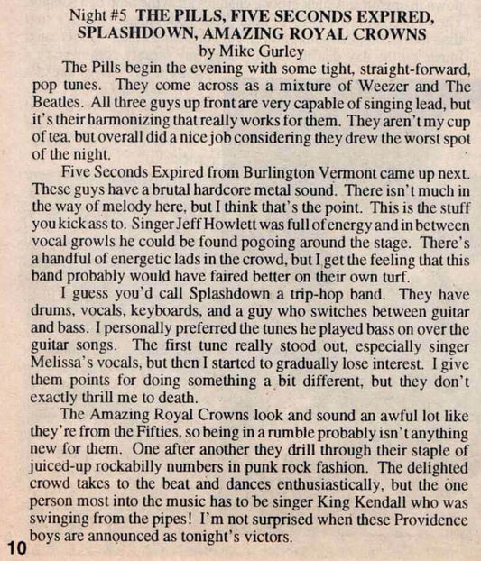 The Noise Rumble Edition - 1997