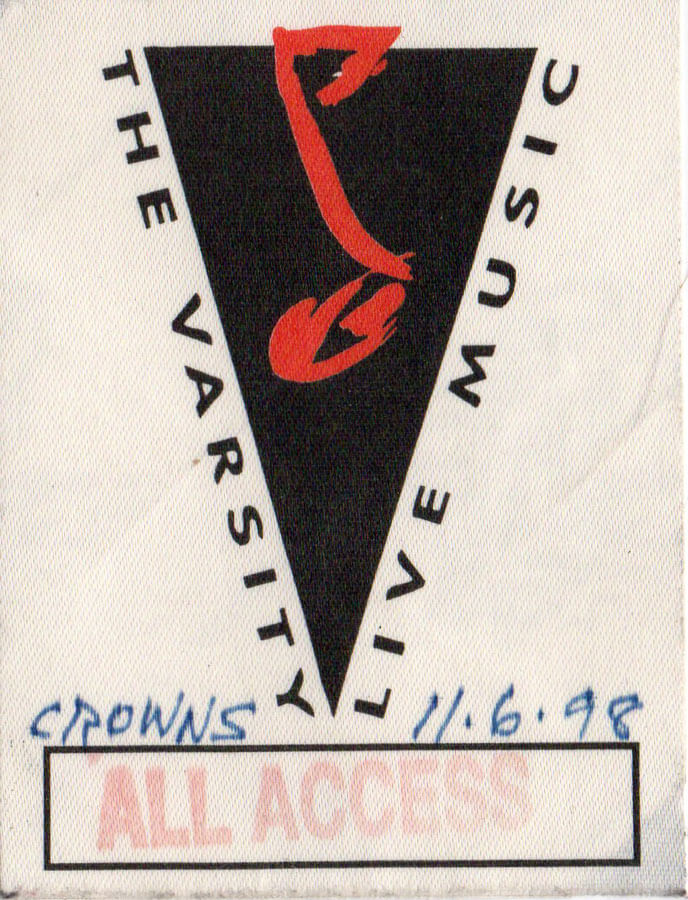 Reverend Horton Heat Tour Laminates & Passes - 1998