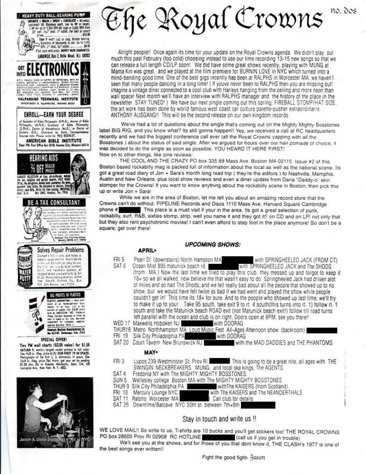 Second Newsletter - 1996